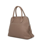 Hermes Handbag Bolide 31 Etoupe Silver Taurillon Clemence 2-Way — view 2