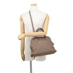 Hermes Handbag Bolide 31 Etoupe Silver Taurillon Clemence 2-Way — view 5