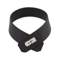 Hermes Necklace Kelly GM Black Silver Swift Choker