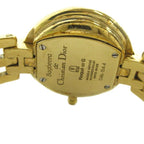 Dior Bagheera Watch Quartz Logo Black Dial Gold — view 6