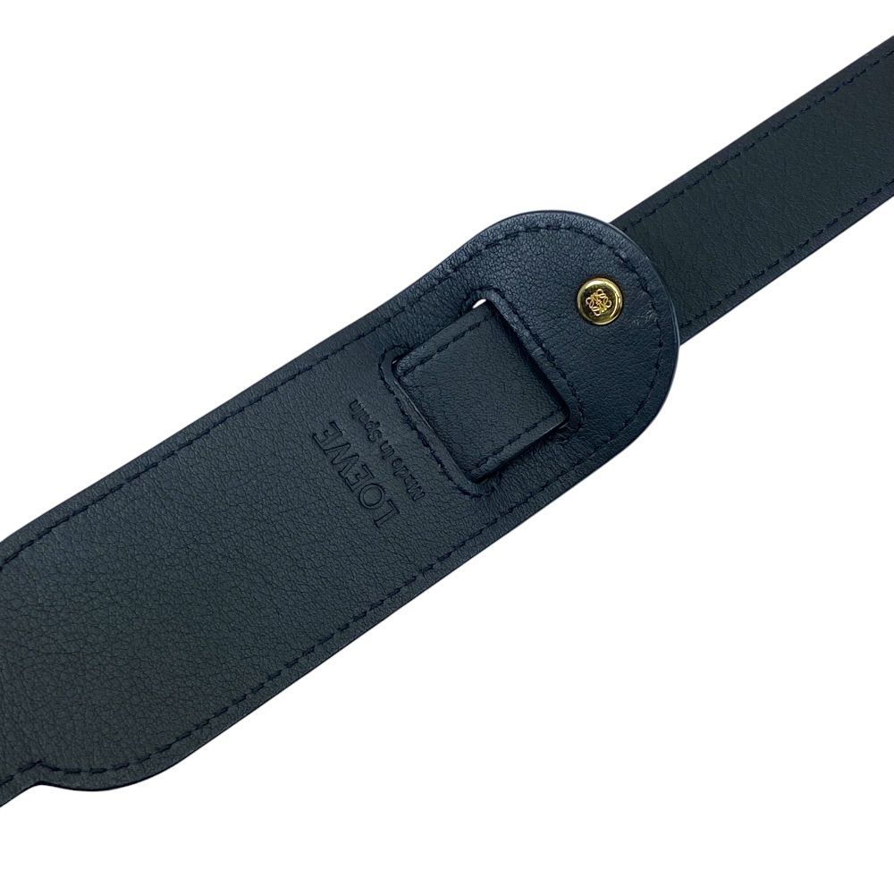 Loewe Shoulder Strap Bag Leather Black Practical Versatility — view 8