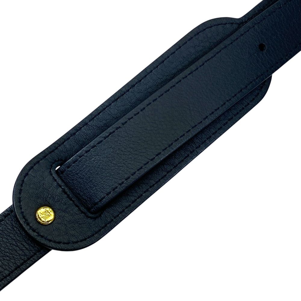 Loewe Shoulder Strap Bag Leather Black Practical Versatility — view 9