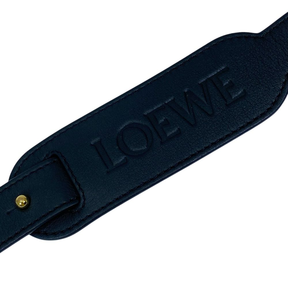 Loewe Shoulder Strap Bag Leather Black Practical Versatility — view 4
