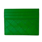 Bottega Veneta Card Case Leather Green Practical Functional Smart Minimal