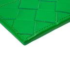Bottega Veneta Card Case Leather Green Practical Functional Smart Minimal — view 4