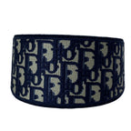 Dior Oblique Headband Cotton Navy Fine Contemporary — view 3