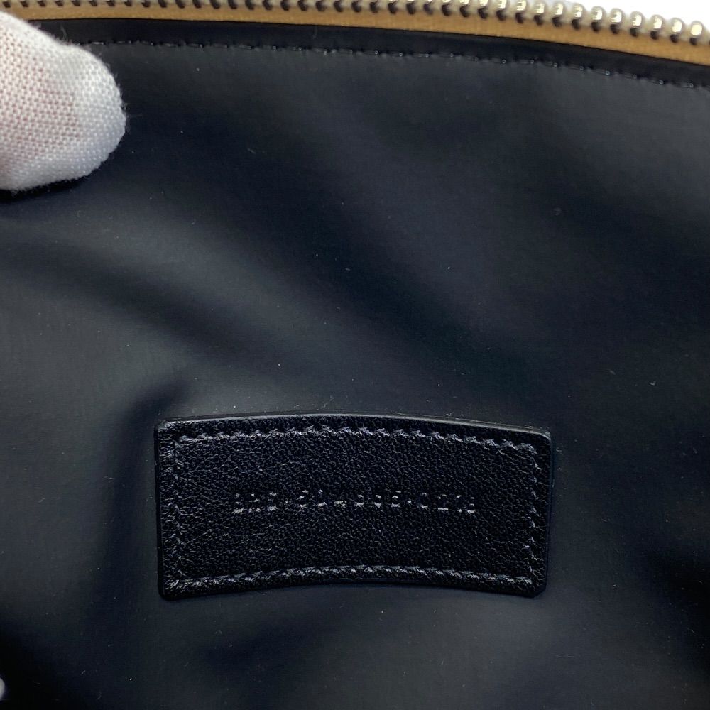 Saint Laurent Paris Pouch Makeup Cosmetic YSL Quilted Leather Beige Practical — view 8