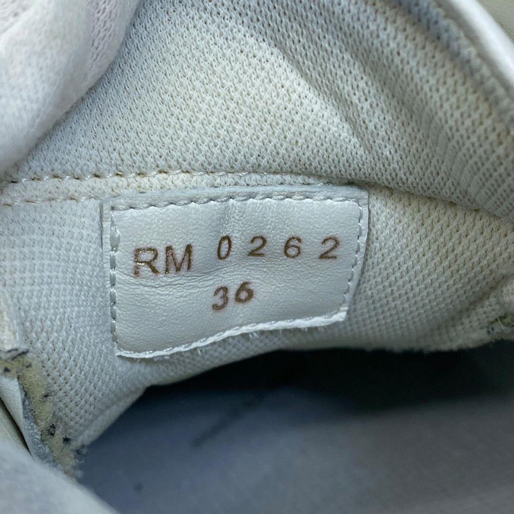 Celine Glitter High Cut Sneakers Leather White Quality Comfortable — view 9