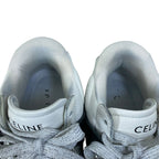 Celine Glitter High Cut Sneakers Leather White Quality Comfortable — view 8