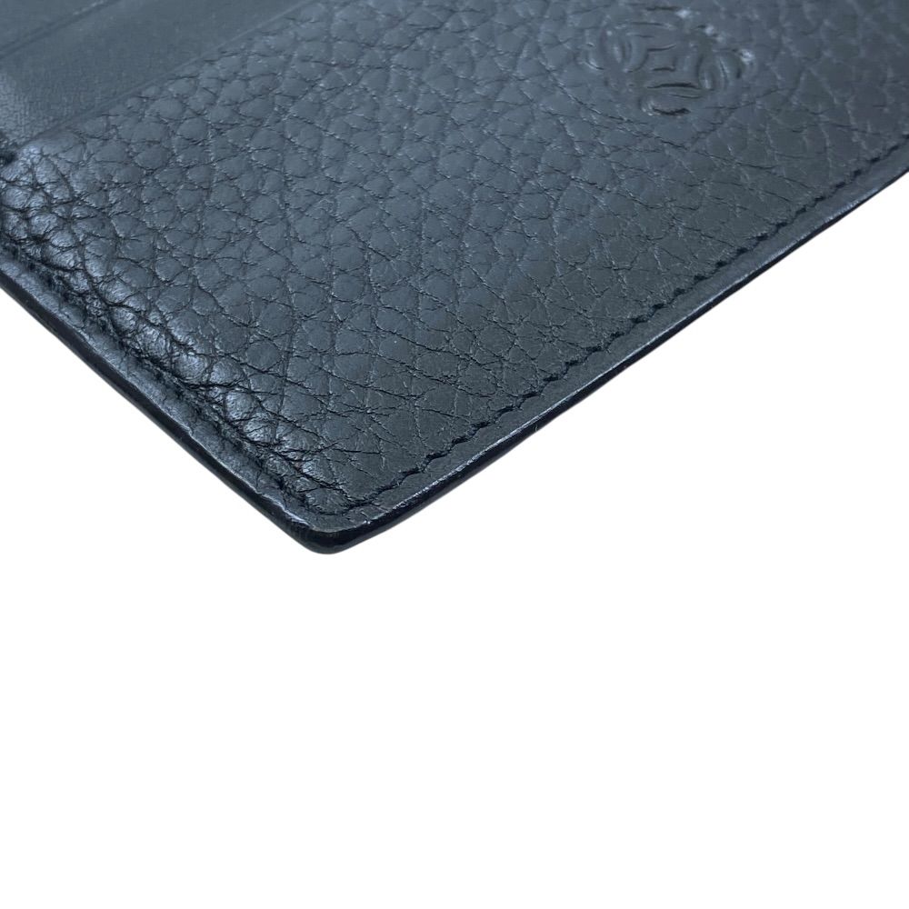Loewe Anagram Card Case Set Era Business Holder Leather Black Practical — view 3