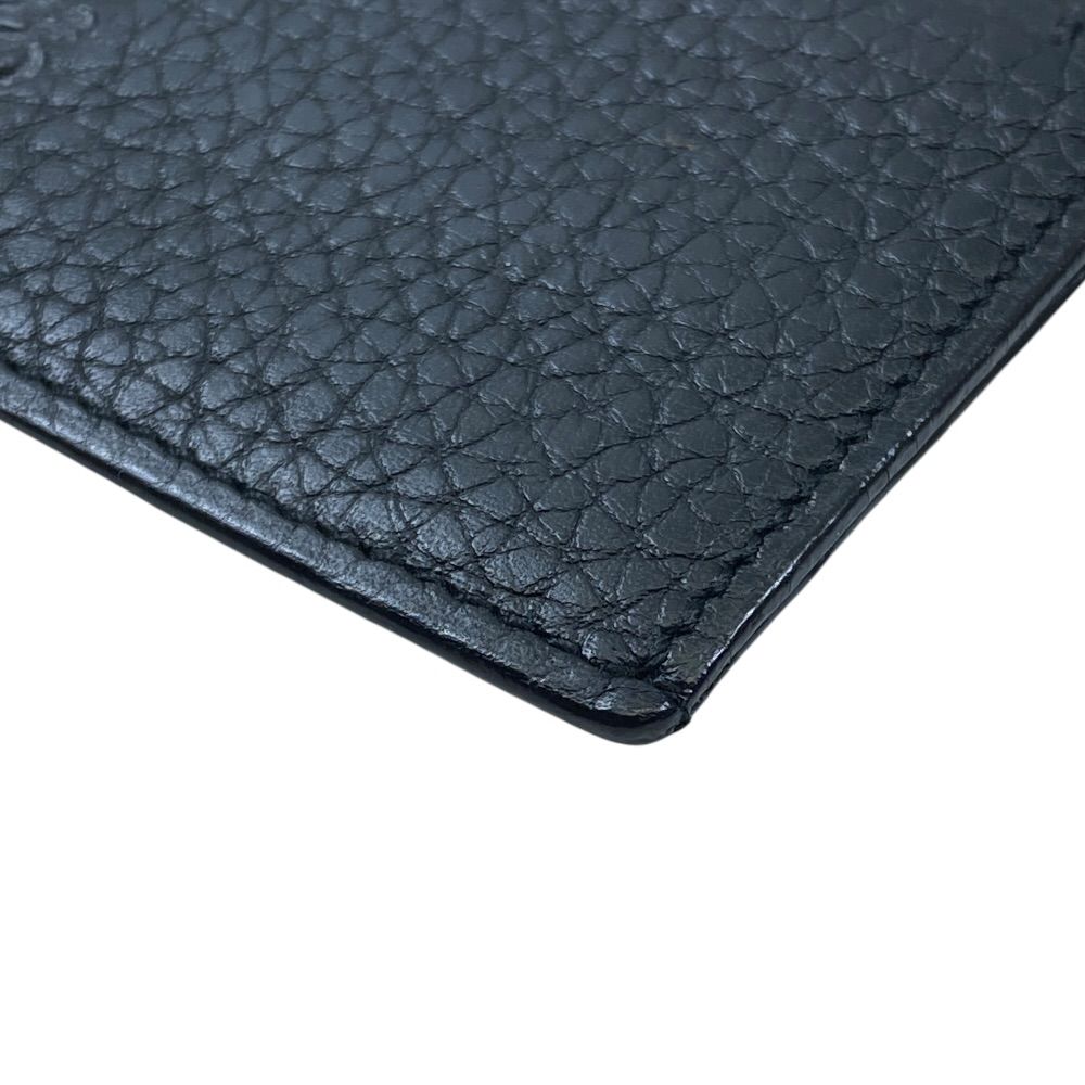 Loewe Anagram Card Case Set Era Business Holder Leather Black Practical — view 4