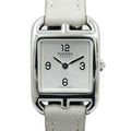 Hermes Capecod PM Mini Watch Silver Dial Quartz