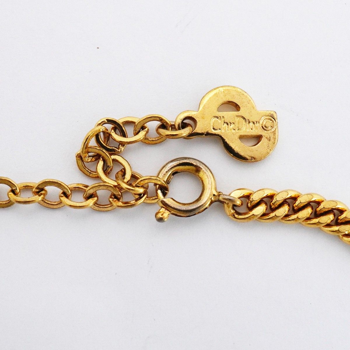 Dior Necklace CD Logo Gold Plated — view 4