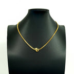 Dior Necklace CD Logo Gold Plated — view 6