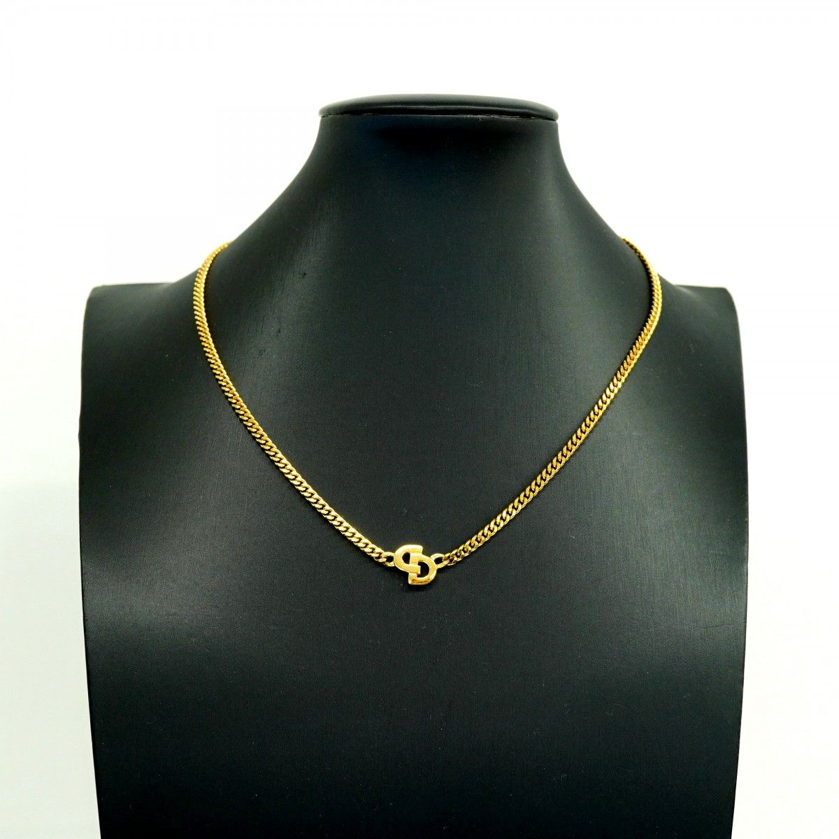 Dior Necklace CD Logo Gold Plated — view 6