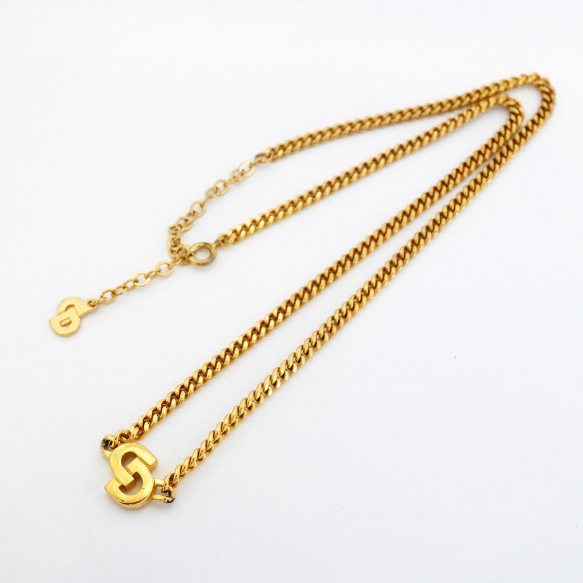 Dior Necklace CD Logo Gold Plated — view 3