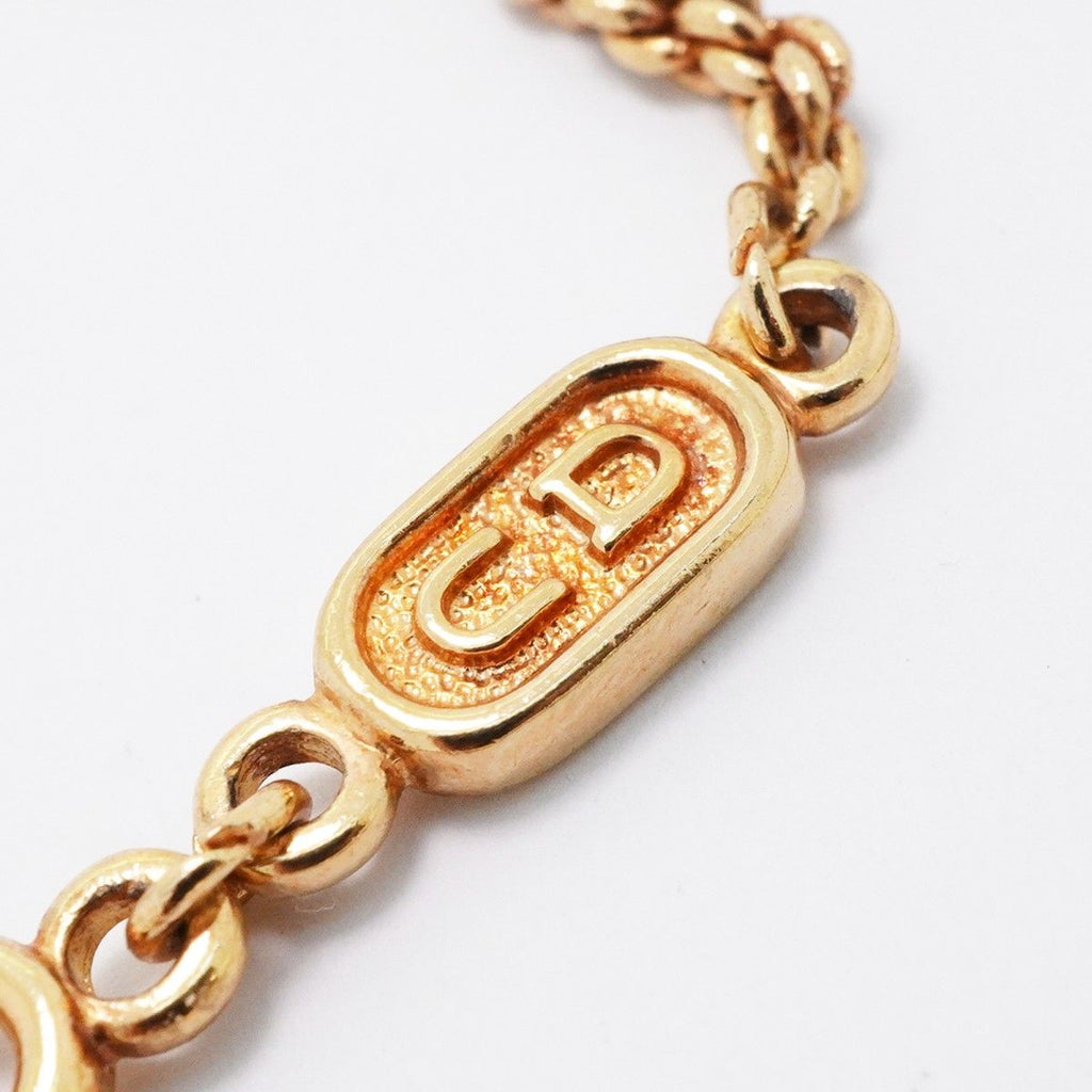 Dior Necklace CD Logo Gold Plated — view 8