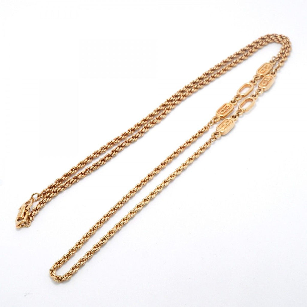 Dior Necklace CD Logo Gold Plated — view 3