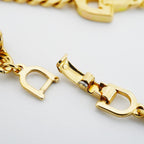 Dior Bracelet CD Logo Gold Plated Rhinestone — view 4