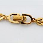 Dior Bracelet CD Logo Gold Plated Rhinestone — view 5