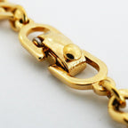 Dior Bracelet CD Logo Gold Plated Rhinestone — view 6