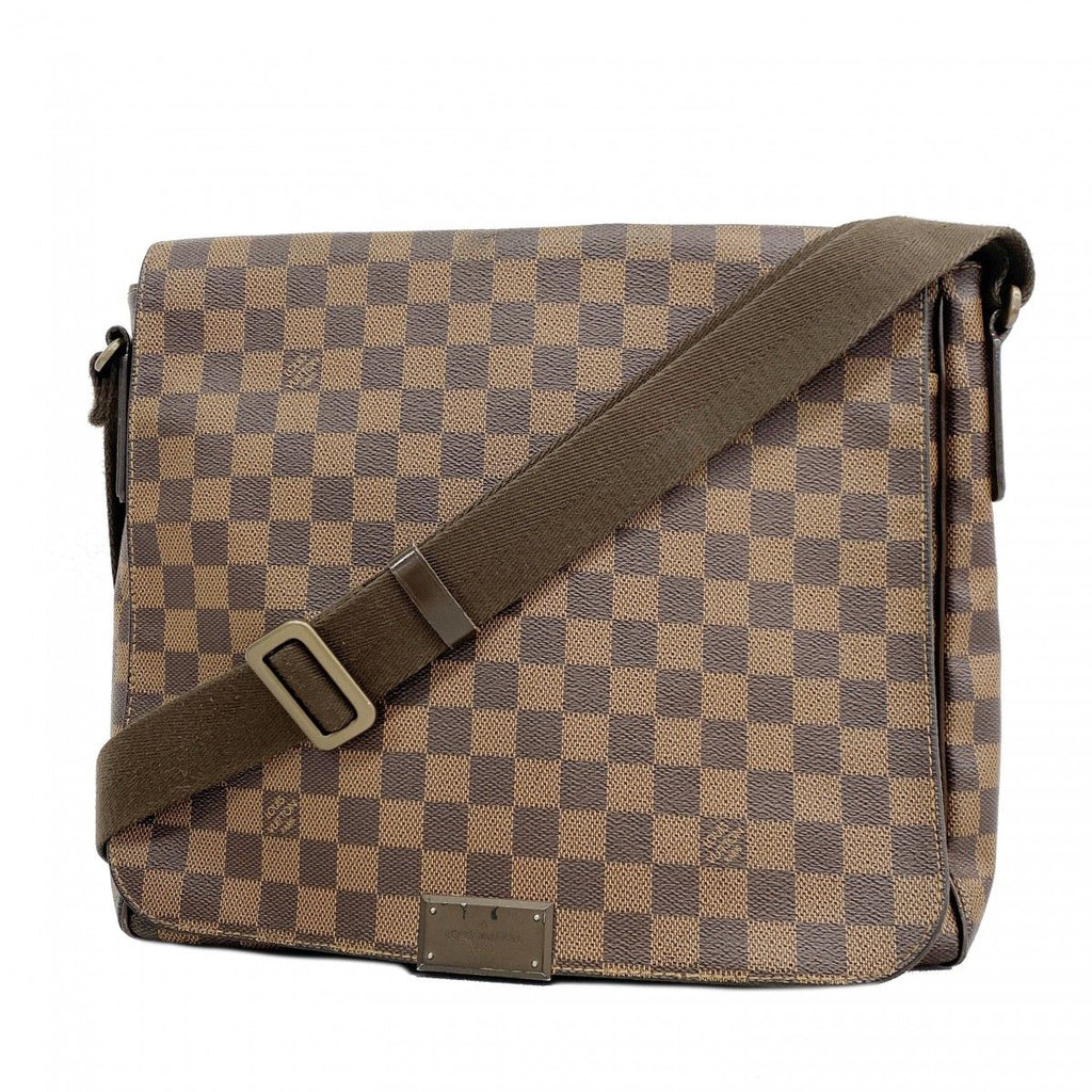 Louis Vuitton Shoulder Bag Damier Brooklyn MM Ebene