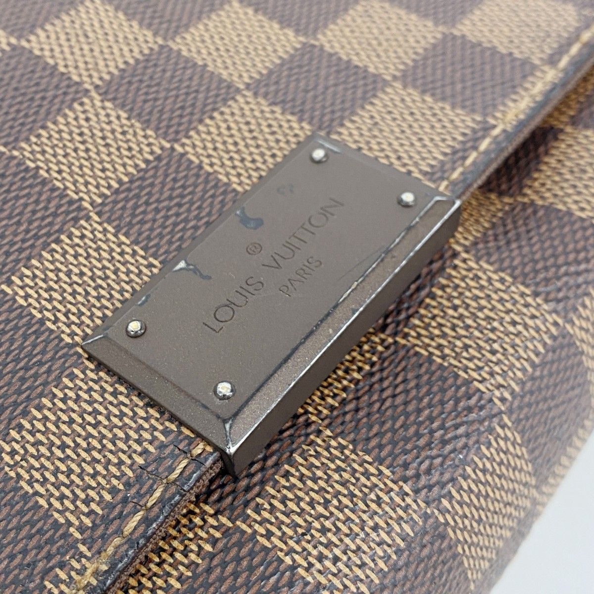 Louis Vuitton Shoulder Bag Damier Brooklyn MM Ebene — view 8