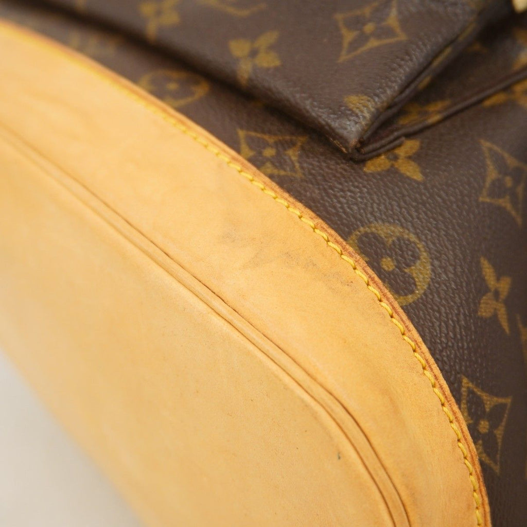 Louis Vuitton Backpack Monogram Montsouris GM Brown — view 7