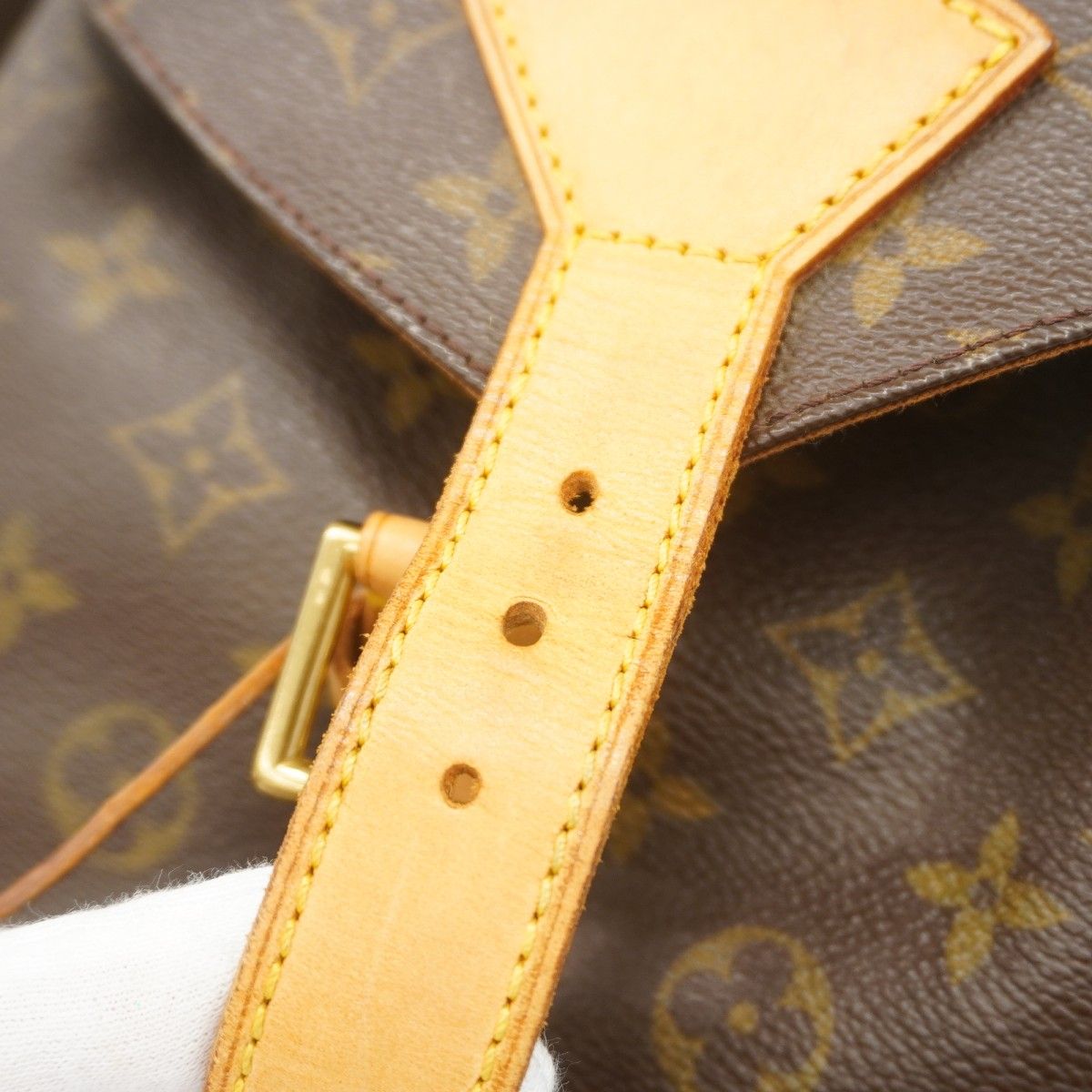 Louis Vuitton Backpack Monogram Montsouris GM Brown — view 9