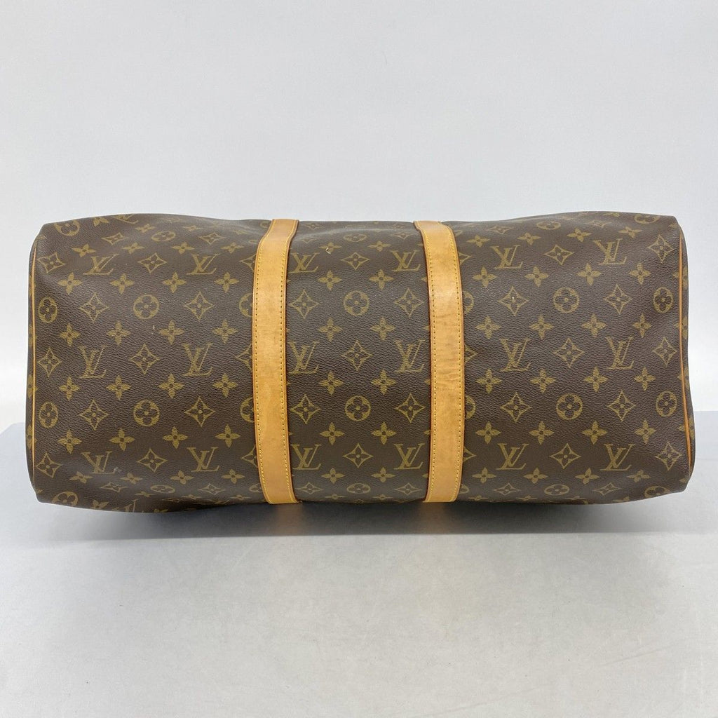 Louis Vuitton Boston Bag Monogram Keepall 50 Brown — view 3