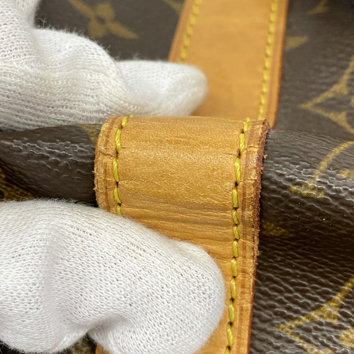 Louis Vuitton Boston Bag Monogram Keepall 50 Brown — view 7