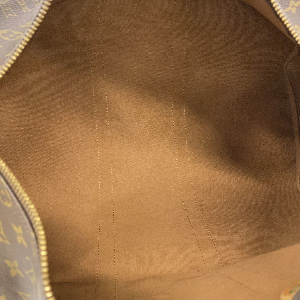 Louis Vuitton Boston Bag Monogram Keepall Bandouliere 45 Brown — view 4