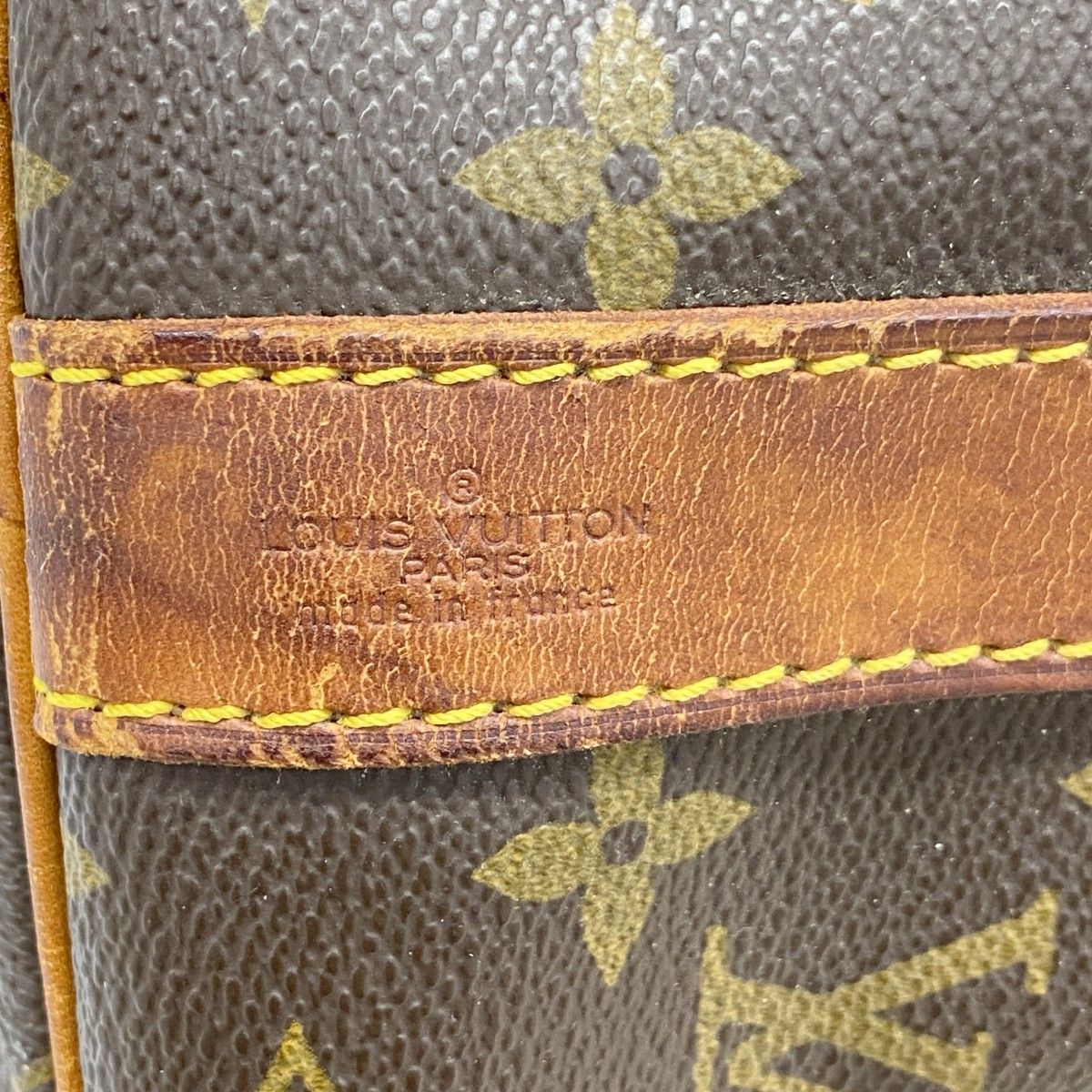Louis Vuitton Boston Bag Monogram Keepall Bandouliere 45 Brown — view 5