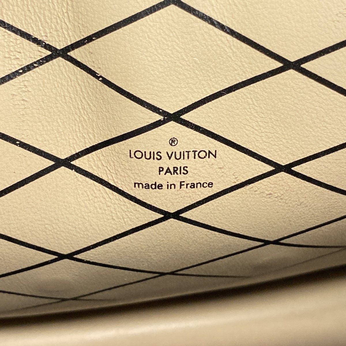 Louis Vuitton Shoulder Bag Monogram Reverse Trunk Clutch Brown — view 5