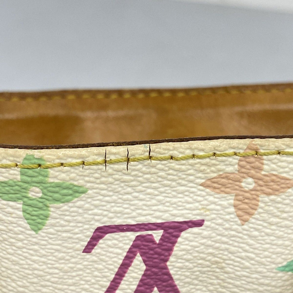 Louis Vuitton Handbag Monogram Multicolor Audra Blanc — view 8