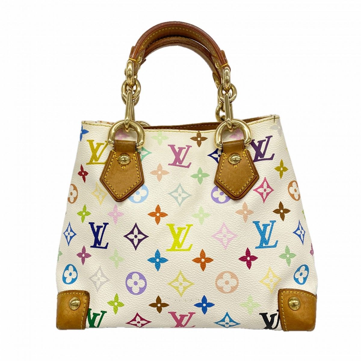 Louis Vuitton Handbag Monogram Multicolor Audra Blanc