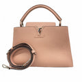 Louis Vuitton Handbag Taurillon Capucines MM Magnolia 2-Way