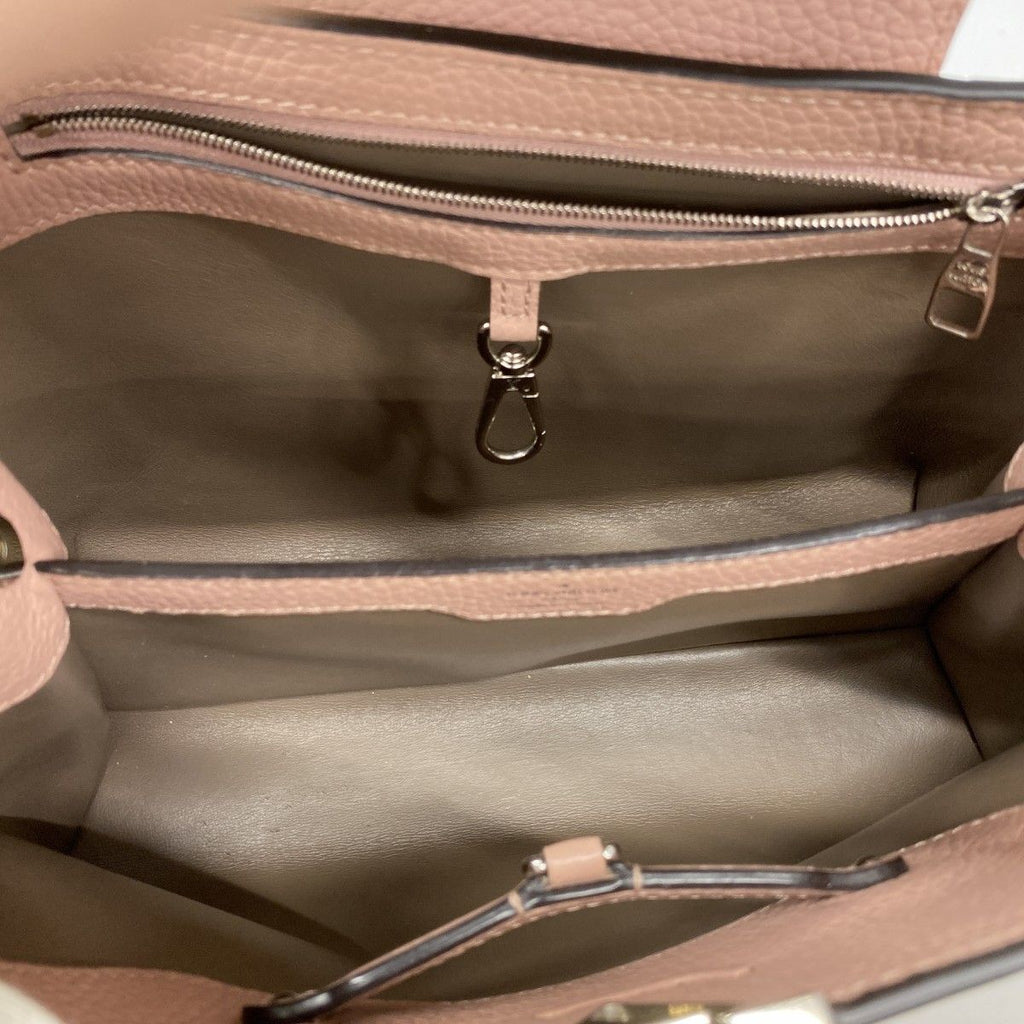 Louis Vuitton Handbag Taurillon Capucines MM Magnolia 2-Way — view 4