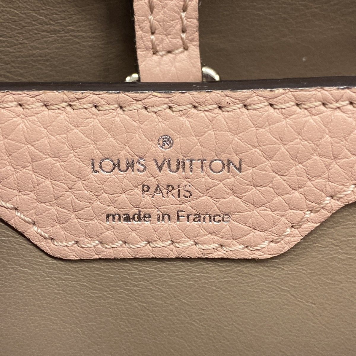 Louis Vuitton Handbag Taurillon Capucines MM Magnolia 2-Way — view 5
