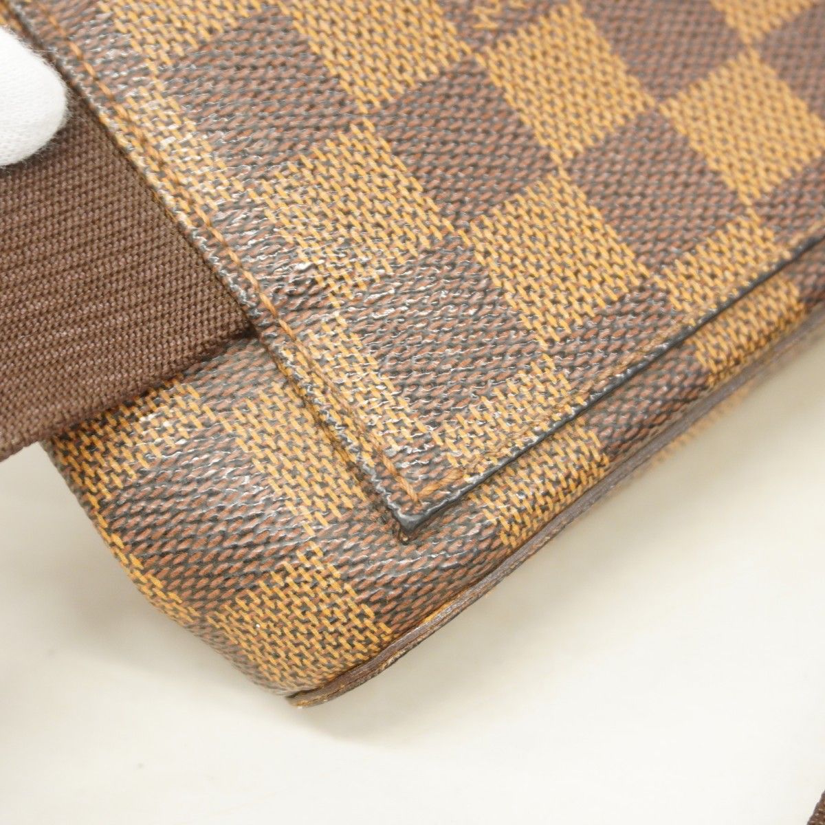 Louis Vuitton Belt Bag Damier Geronimos Ebene — view 9