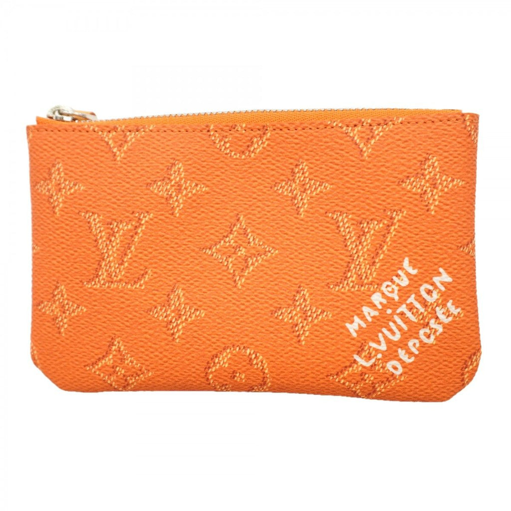 Louis Vuitton Coin Case Monogram Heritage Pochette Cles S Caramel
