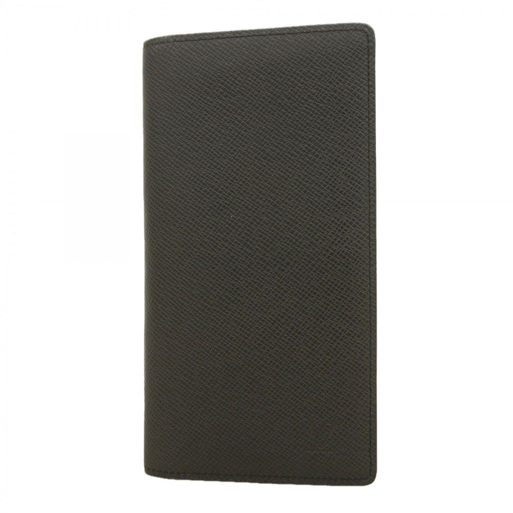 Louis Vuitton Long Bill Holder Taiga Portefeuille Noir Wallet