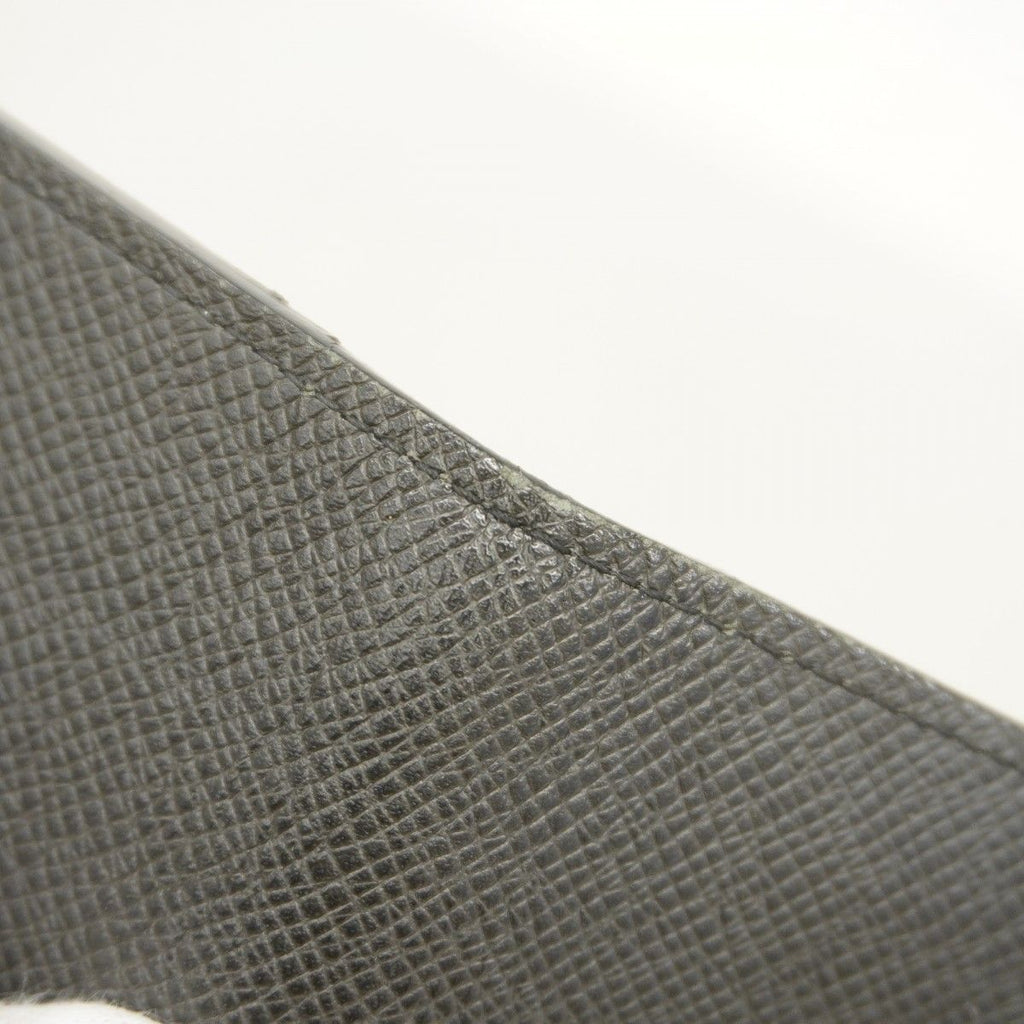 Louis Vuitton Long Bill Holder Taiga Portefeuille Noir Wallet — view 6