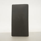 Louis Vuitton Long Bill Holder Taiga Portefeuille Noir Wallet — view 8