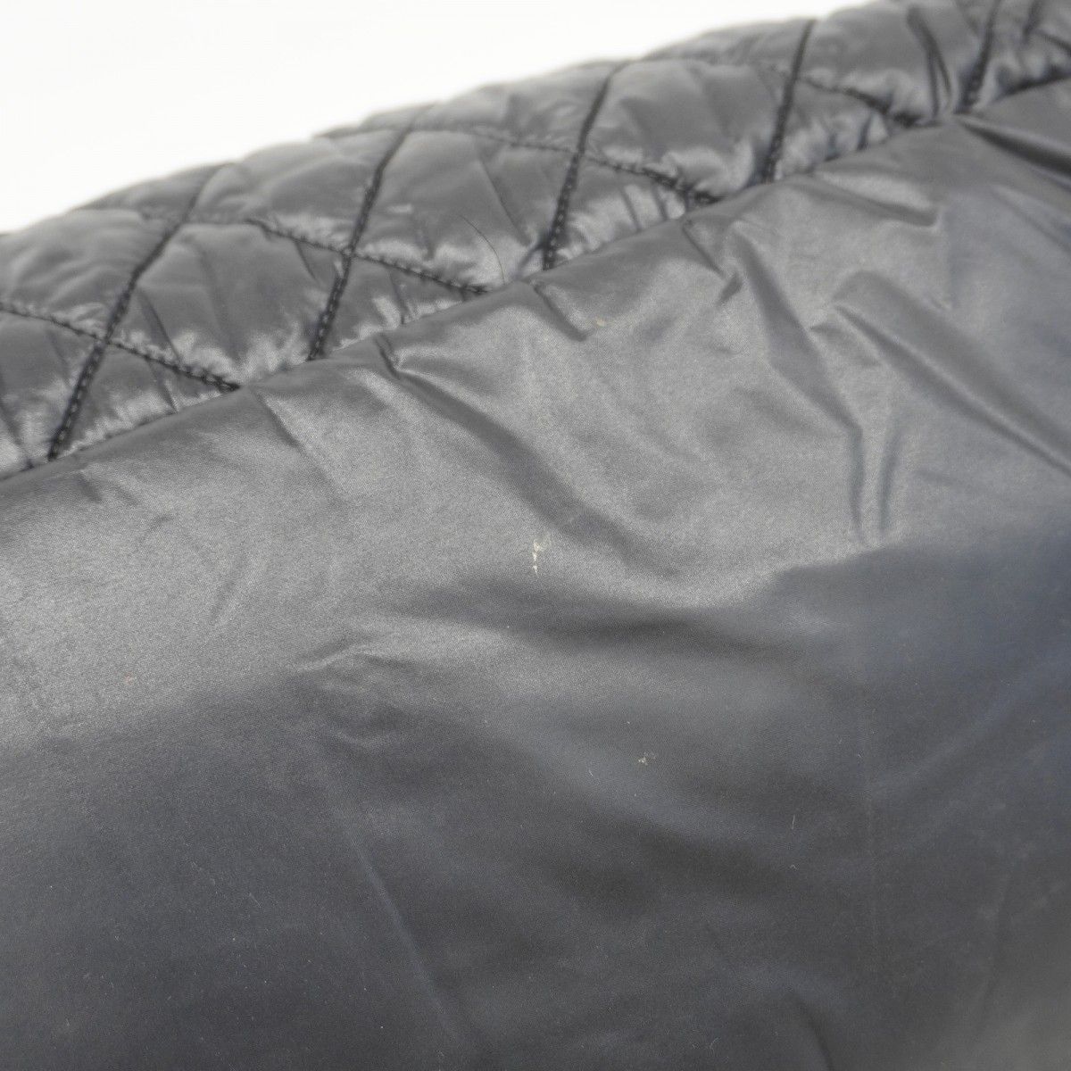 Chanel Tote Coco Cocoon Nylon Black Silver — view 9