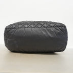 Chanel Tote Coco Cocoon Nylon Black Silver — view 3