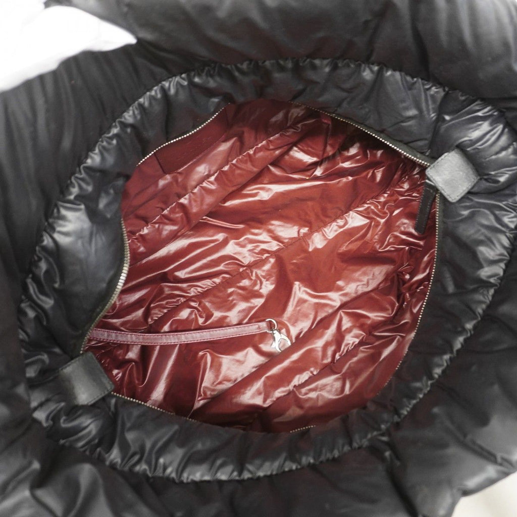 Chanel Tote Coco Cocoon Nylon Black Silver — view 4