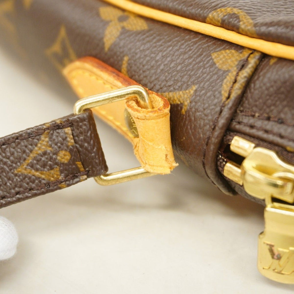 Louis Vuitton Shoulder Bag Monogram Danube Brown — view 9