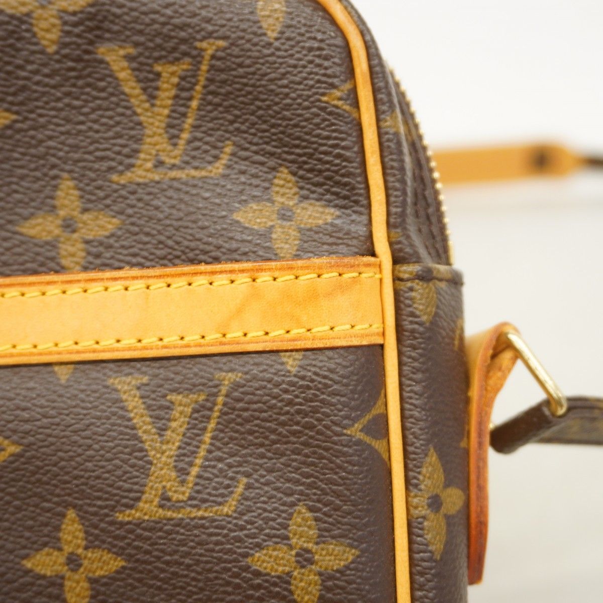 Louis Vuitton Shoulder Bag Monogram Danube Brown — view 8