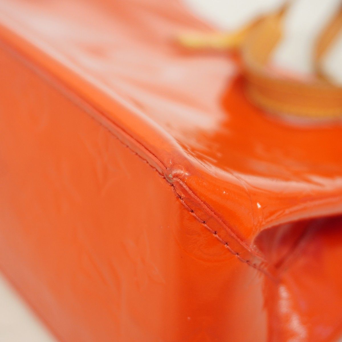Louis Vuitton Handbag Vernis Reed PM Rouge — view 6